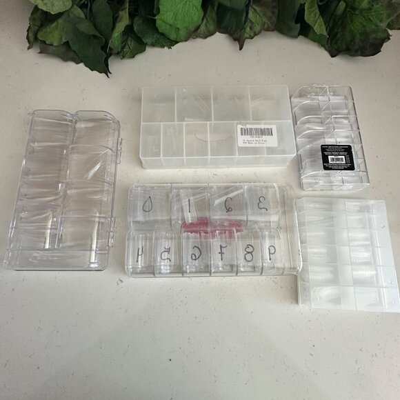 Various Clear Nail Tips Set - Picture 2 of 7